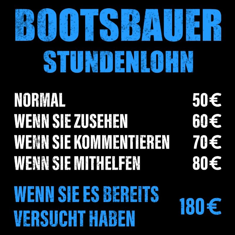 Bootsbauer Spruch