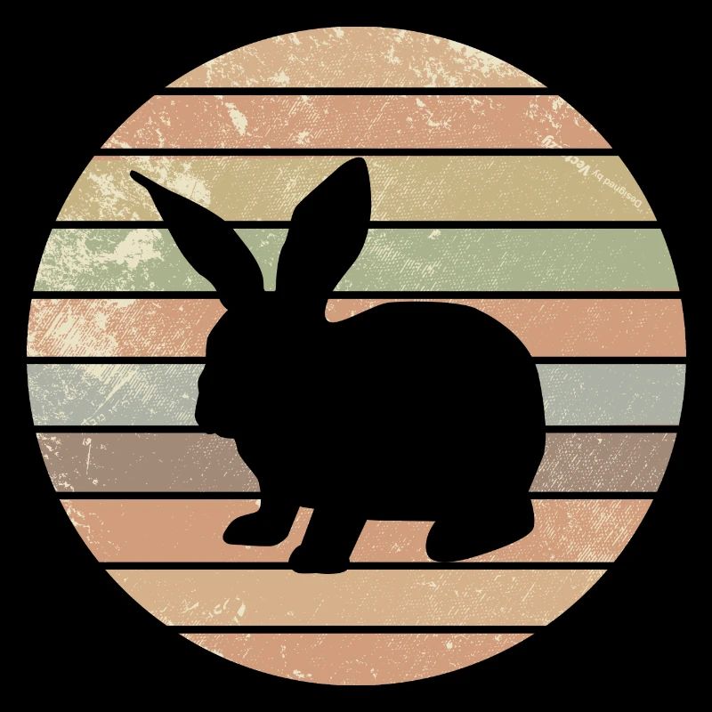 Rabbit Easter Retro Gift