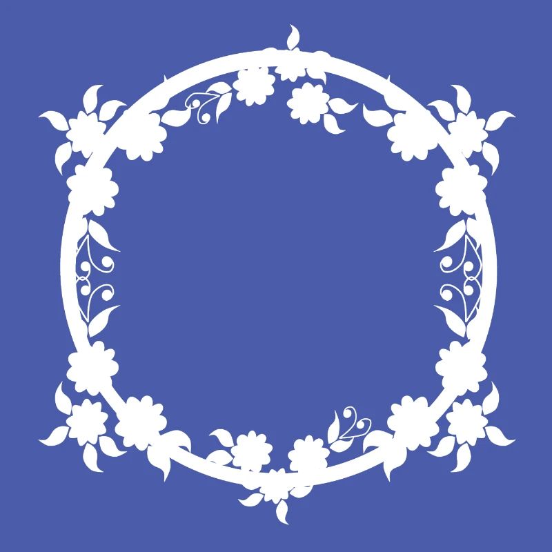 Ornaments Circular frame Basic text