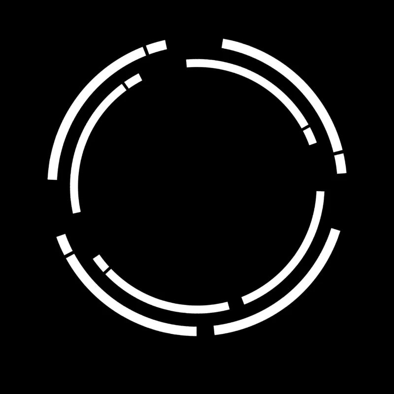 Circular Frame Bar Background