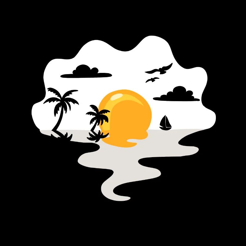 Sunny Side Up Sunset Egg Cadeau