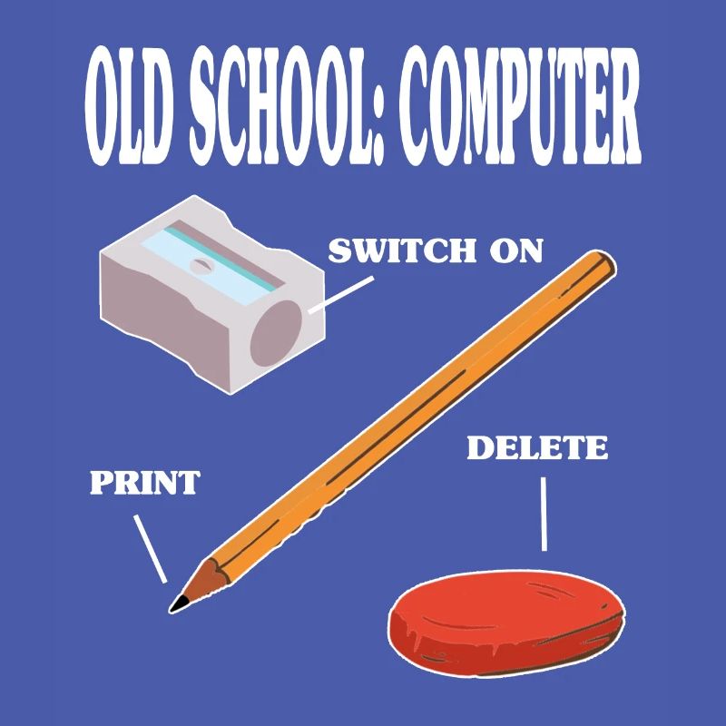 Old School Computer PC Technik