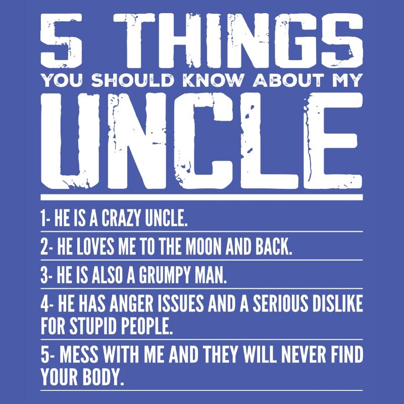 5 Things You Should Know About My Uncle Fun Uncle