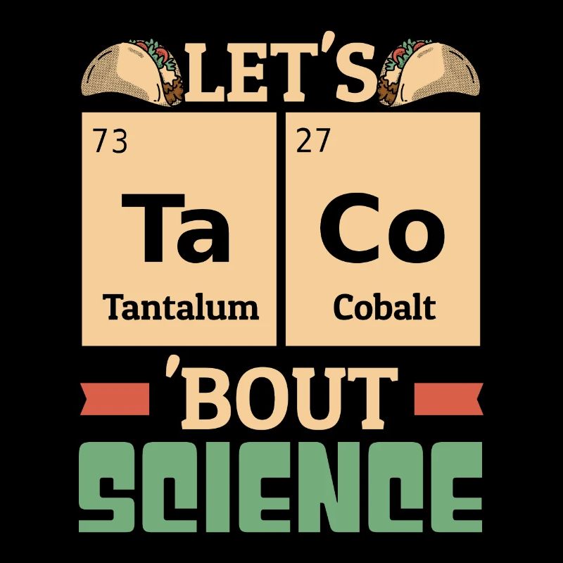 Teacher Student Funny Joke Let's Taco Bout Science