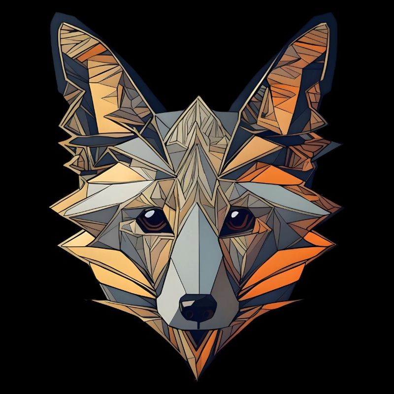 Abstrakte Kunst Fox
