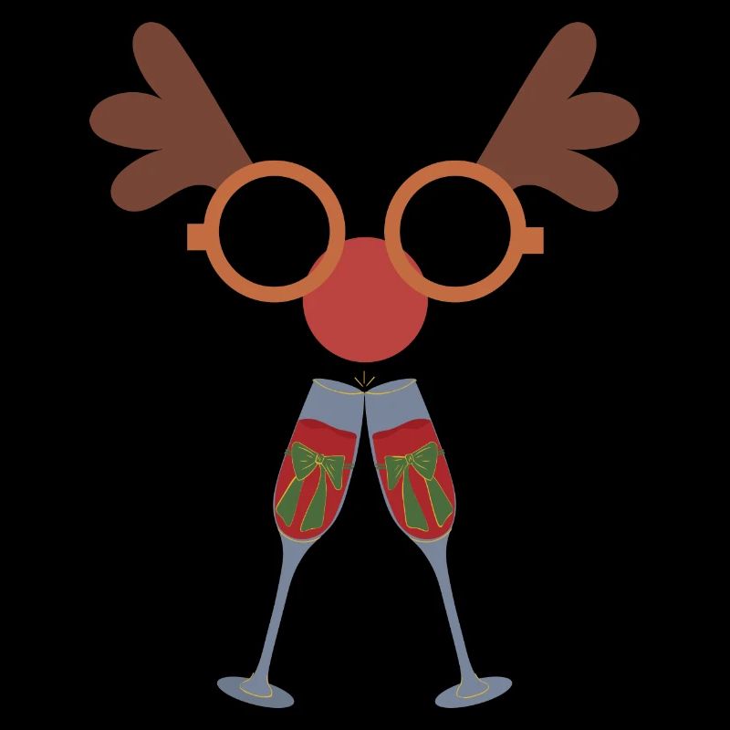Weihnachtsdesign-Geschenkidee-Feier