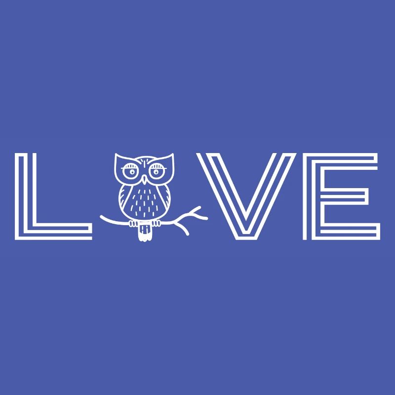 Eule "love-Eule" Eulendesign