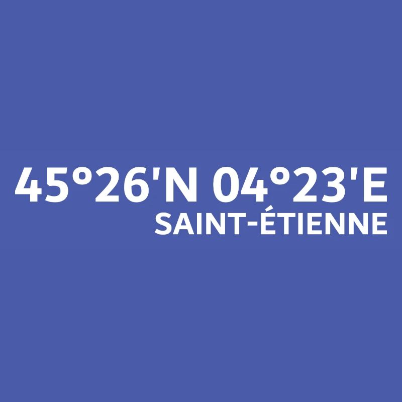 Saint-Étienne Coordinates