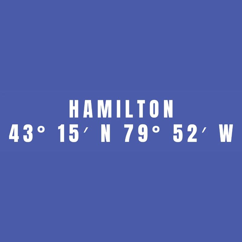 Hamilton, Canada Coordinates