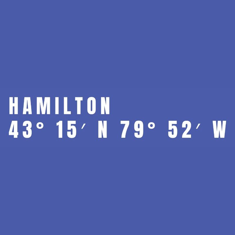 Coordonnées Hamilton, Canada