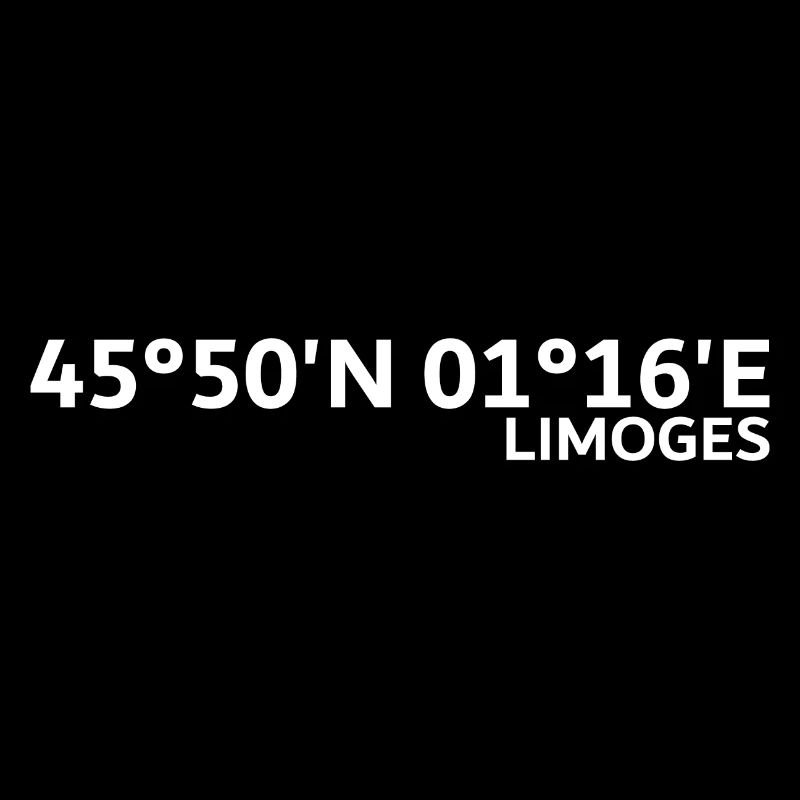 Coordonnées de Limoges
