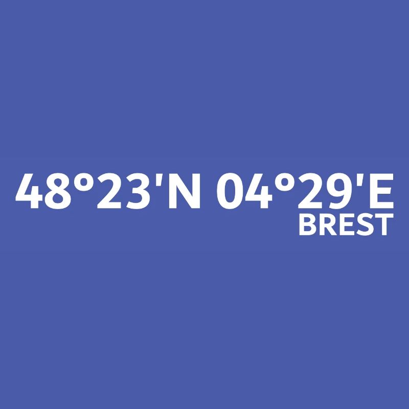 Coordonnées de Brest