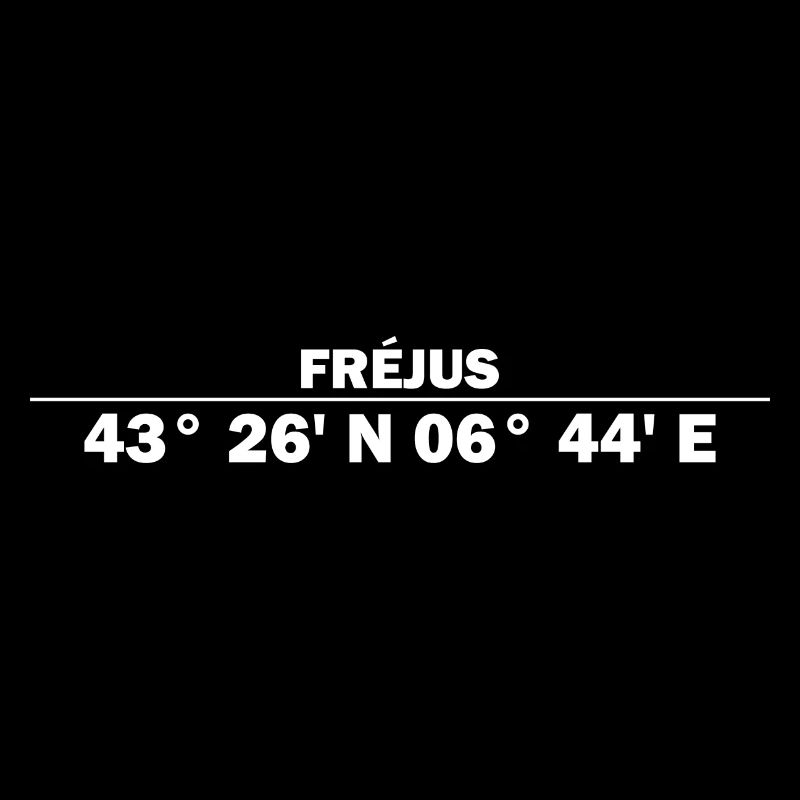 Coordonnées de Fréjus