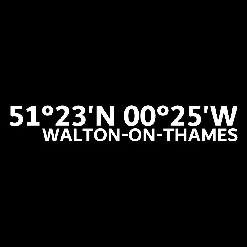 Coordonnées de Walton-on-Thames