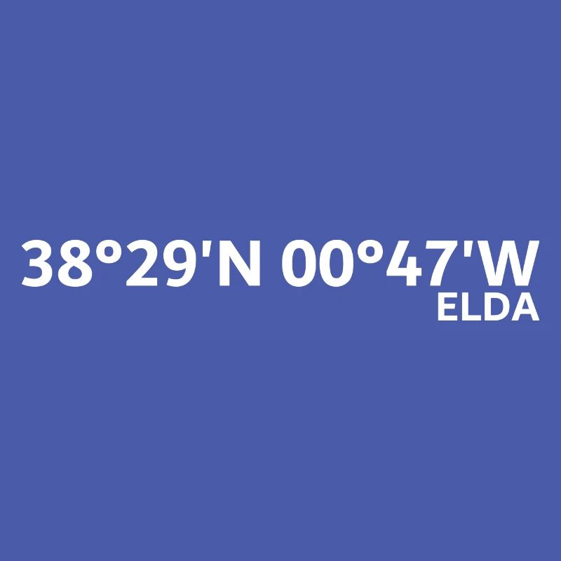 Coordonnées Elda