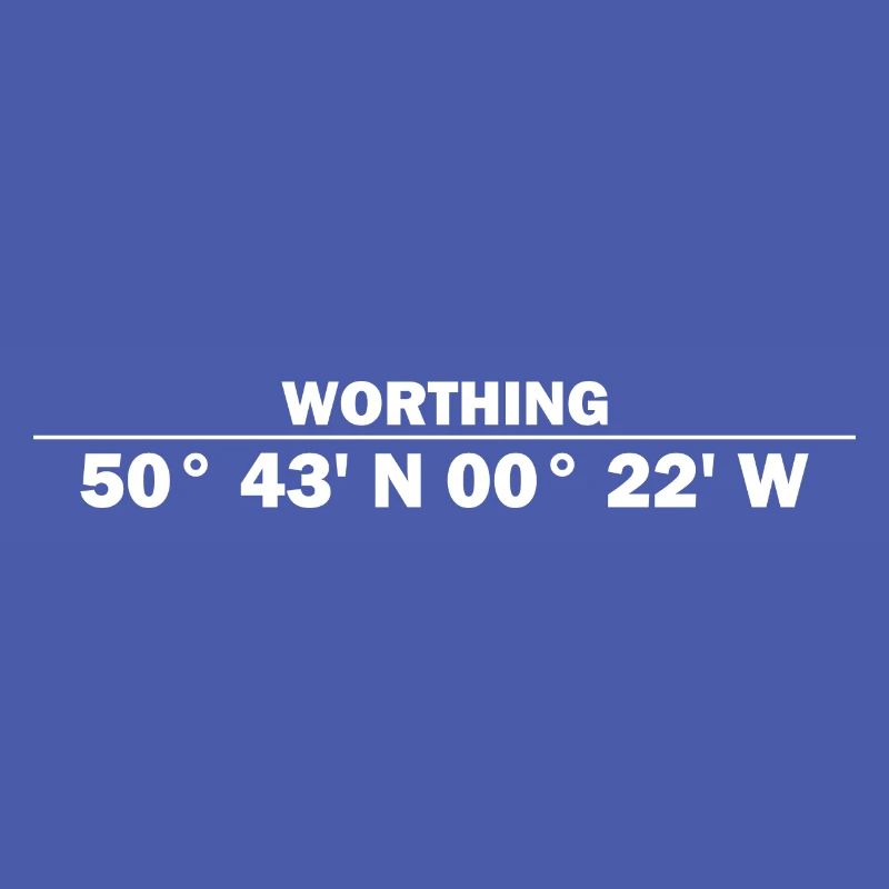 Coordonnées de Worthing