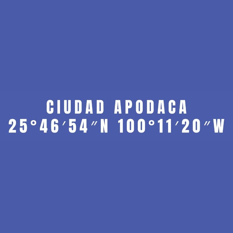 Ciudad Apodaca, Mexico Coordinates