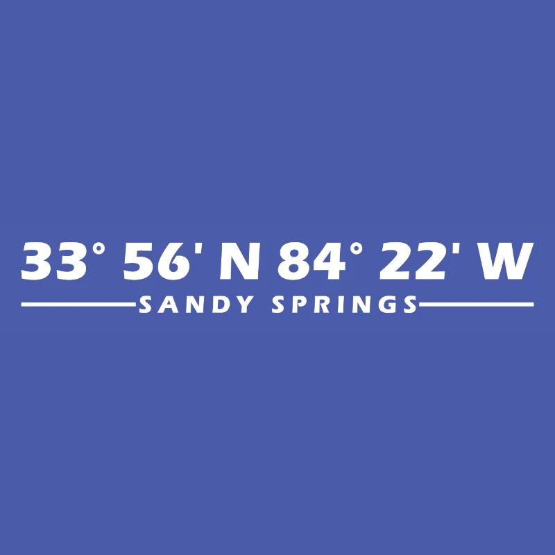 Sandy Springs Coordinates