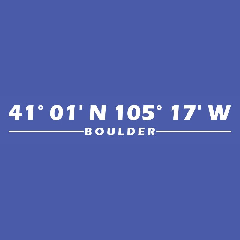 Boulder Coordinates