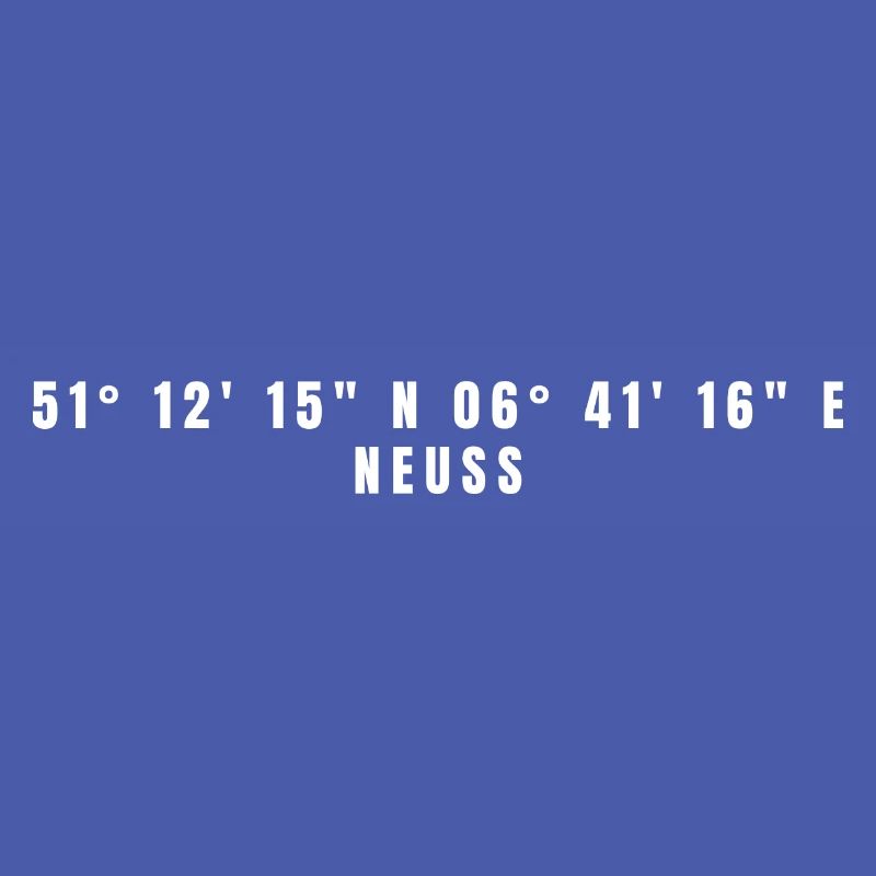 Neuss North Rhine-Westphalia Coordinates