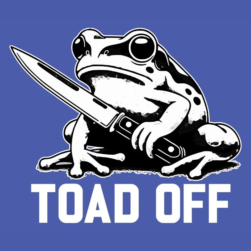Vintage Frog Toad Meme Grumpy Frog Don't Toad Me