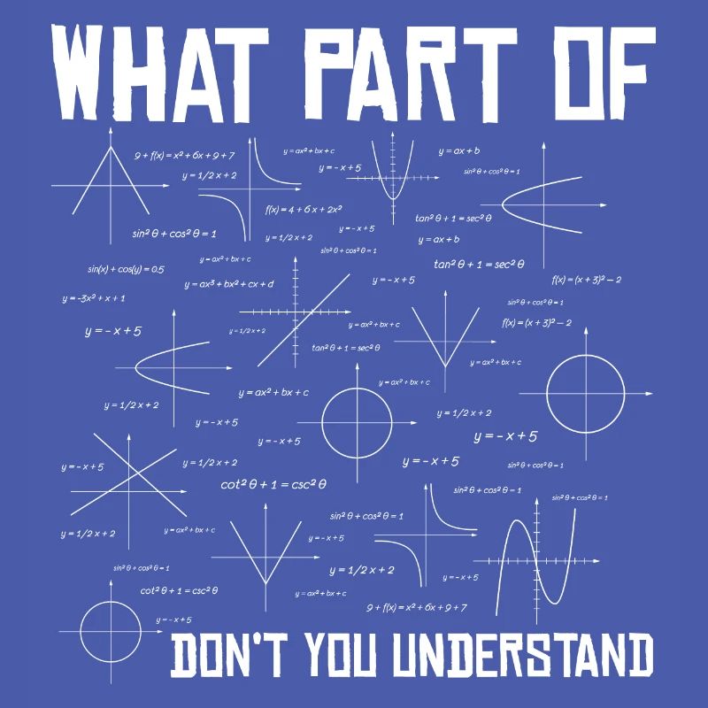 Math math teacher student saying gift