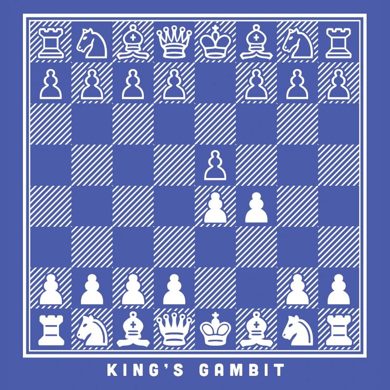 King's gambit chess opening board chess player