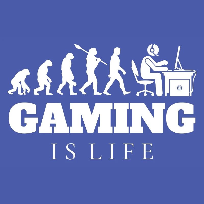 Gaming Gamer Evolution Geschenk
