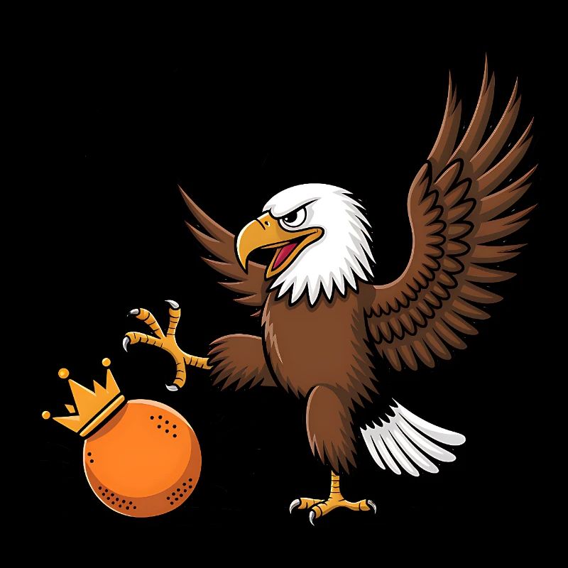 Pas de rois en Amérique Aigle Orange