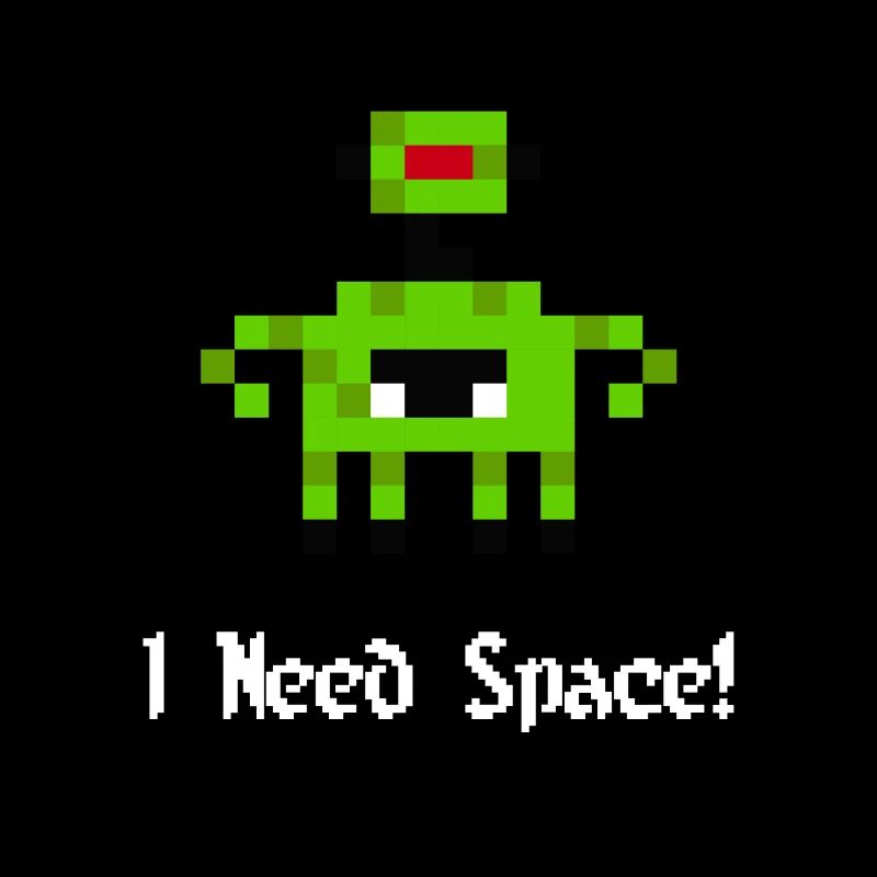 Alien 8 bits (j'ai besoin d'espace)