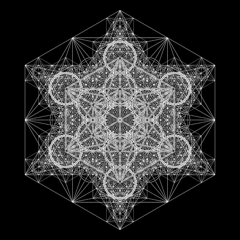 Super Structure Metatrons Blanc
