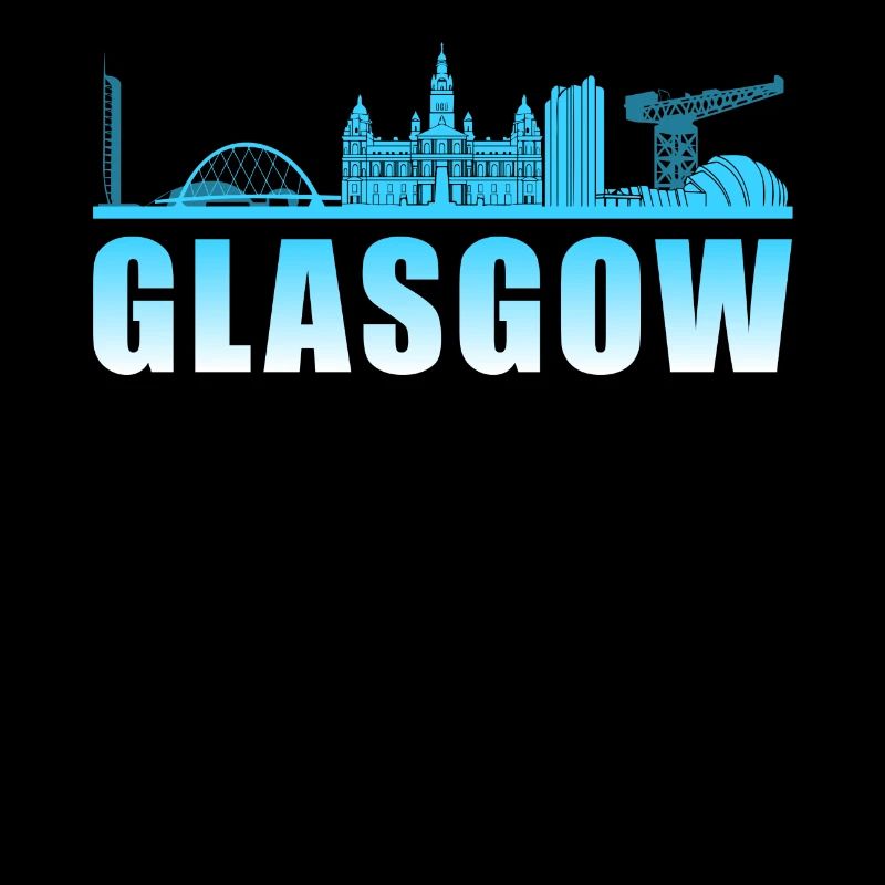Glasgow Angleterre UK Vacances Cadeau Sort Cool