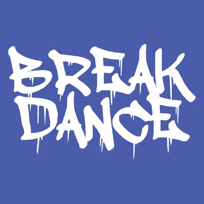 Breakdance Graffiti Geschenk Breakdancer 80er