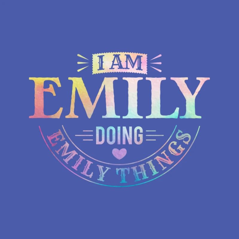 Ich bin Emily Doing Emily Things Geschenk