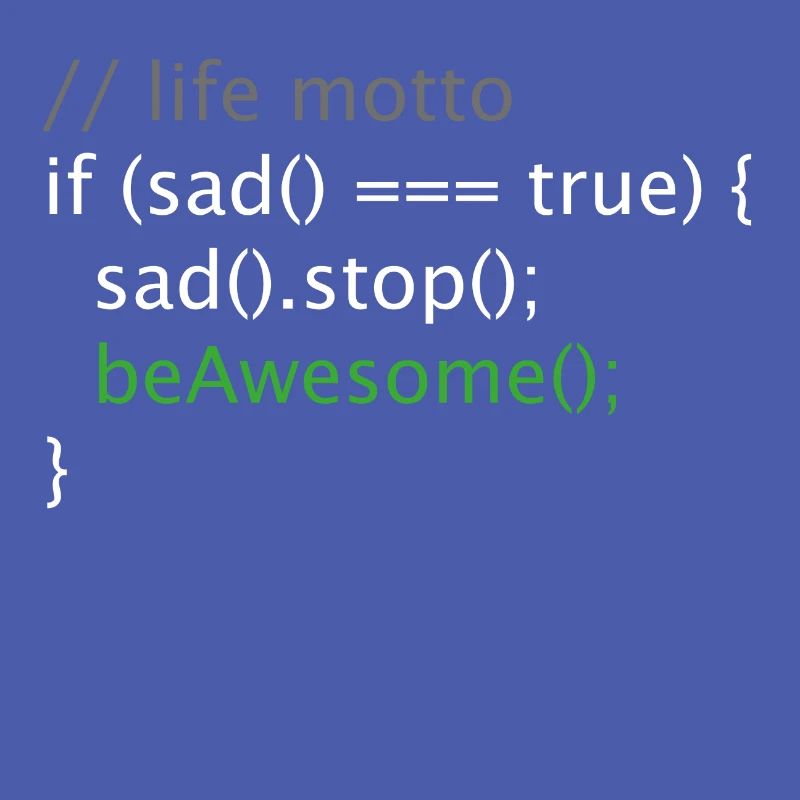 Informatik Nerd Geek Programmierer lebensmotto