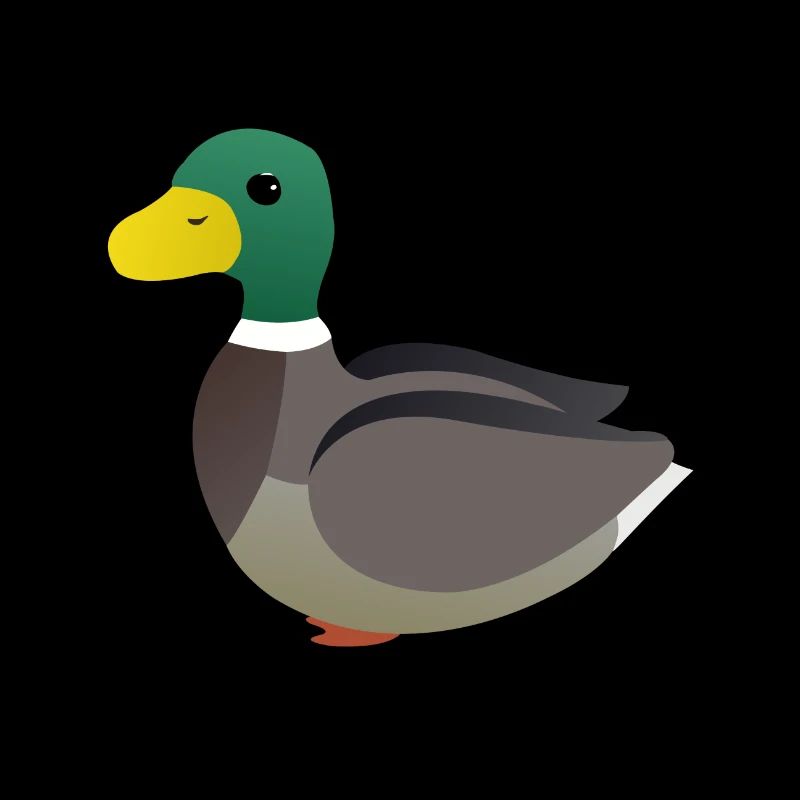 Enfants mignons de canard