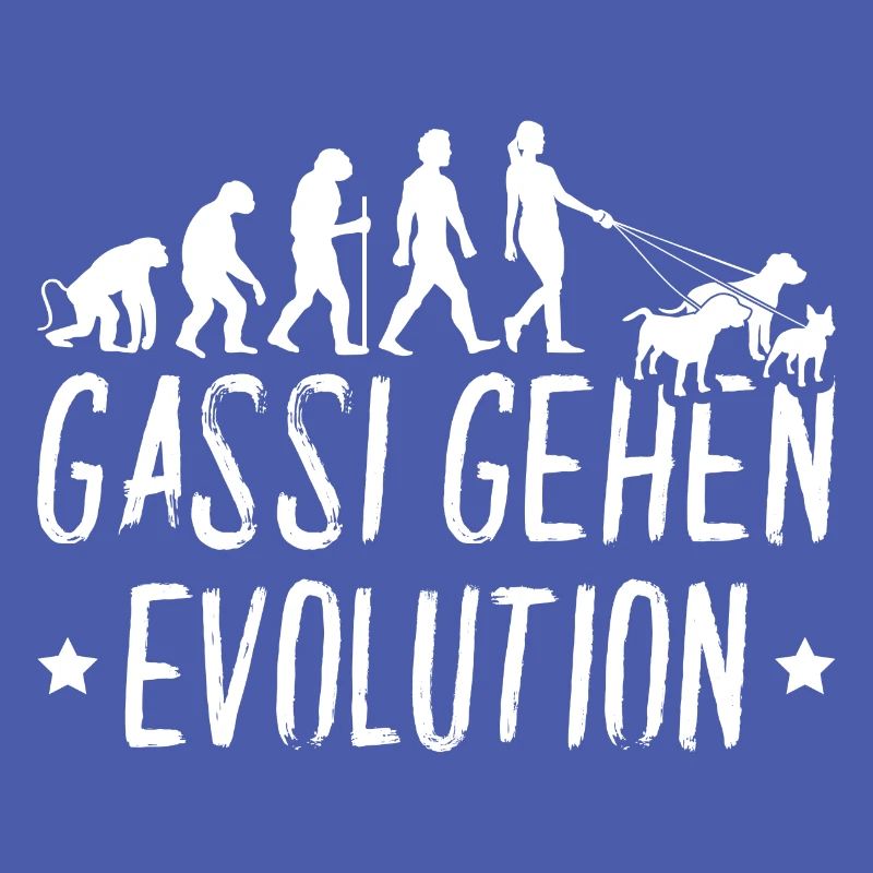 Gassi Gehen Evolution Hunde