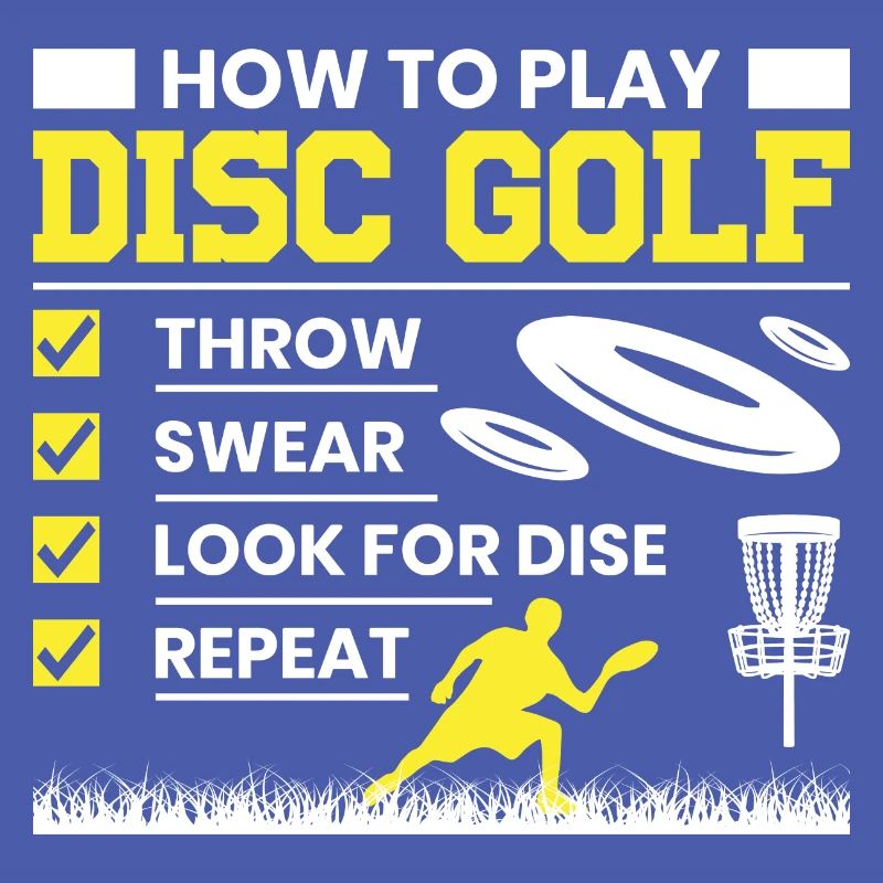 Comment jouer Disc Golf Funny Disc Golf Player