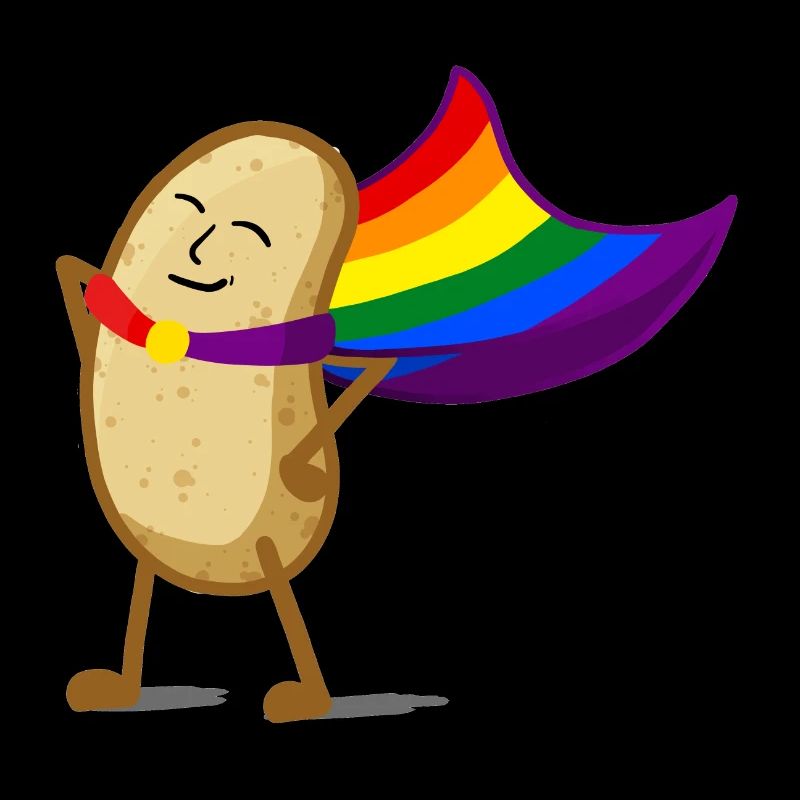 Regenbogen Kartoffel