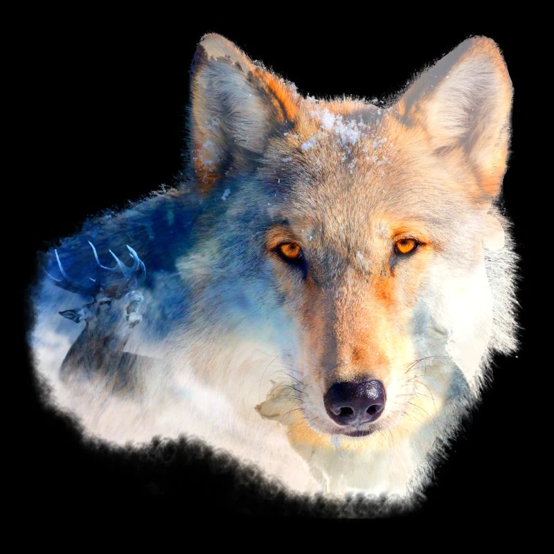 Wolf Wölfe Klima Umwelt Wald Geschenk