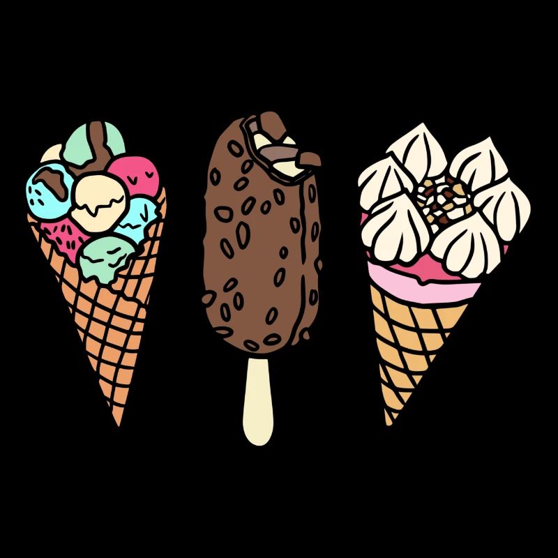 Eis Eisladen Eiscreme Sommer Urlaub Geschenk Ice