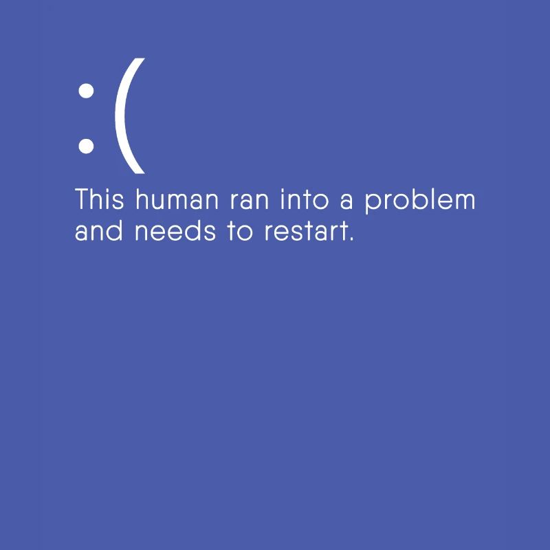 Computer Blue Screen