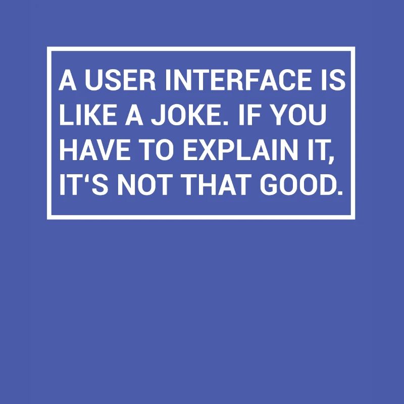 User Interface Programmer Funny UI UX