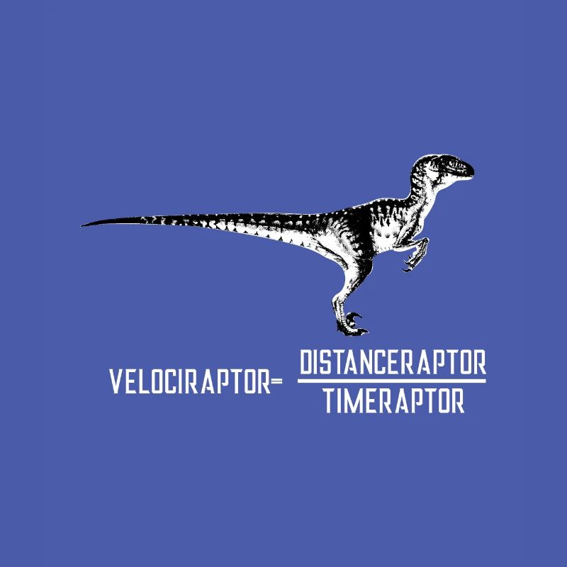 Velociraptor pun speed gift