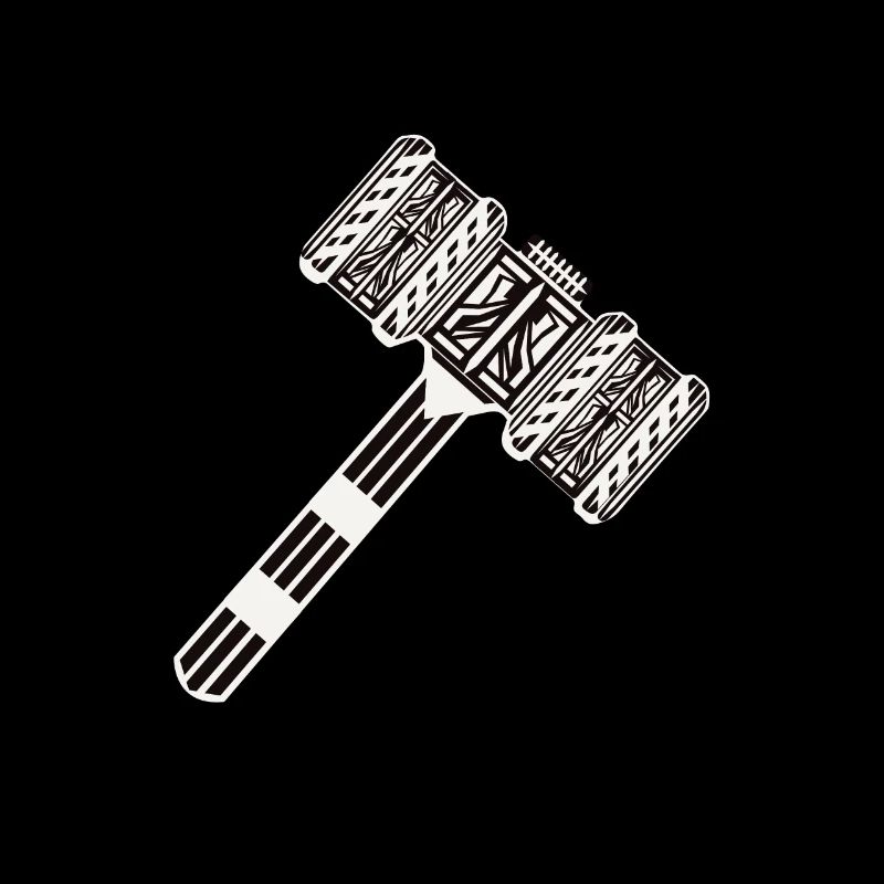 Mjolnir Thor's Hammer Viking warrior gift