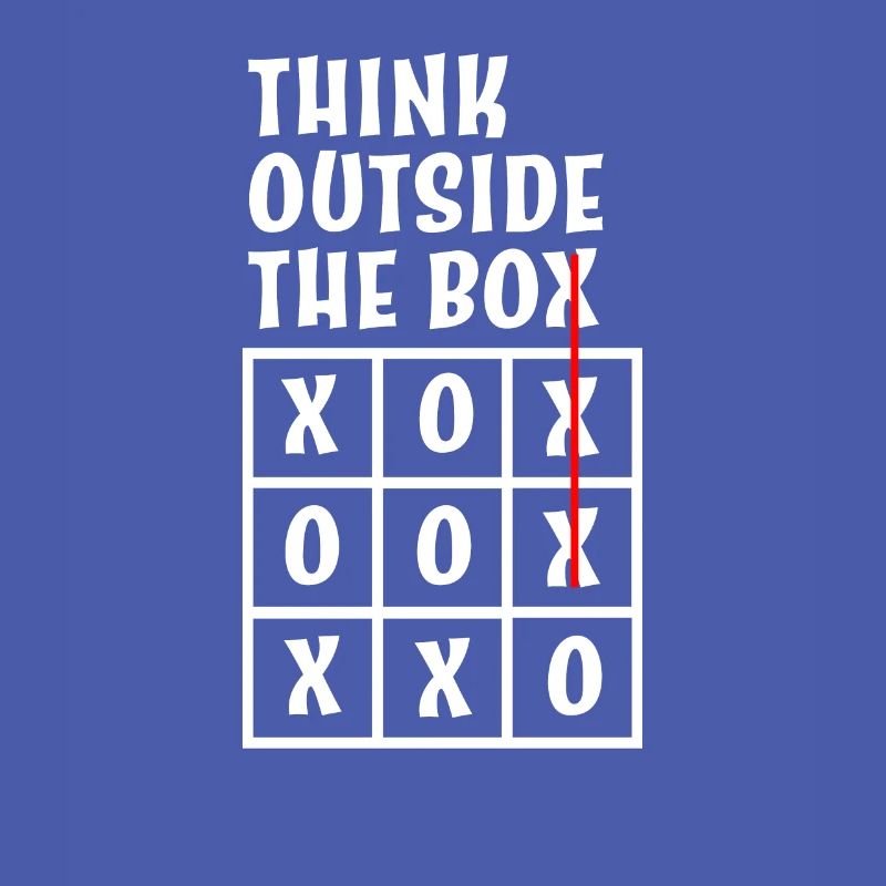 Think differently THINK OUTSIDE THE BOX