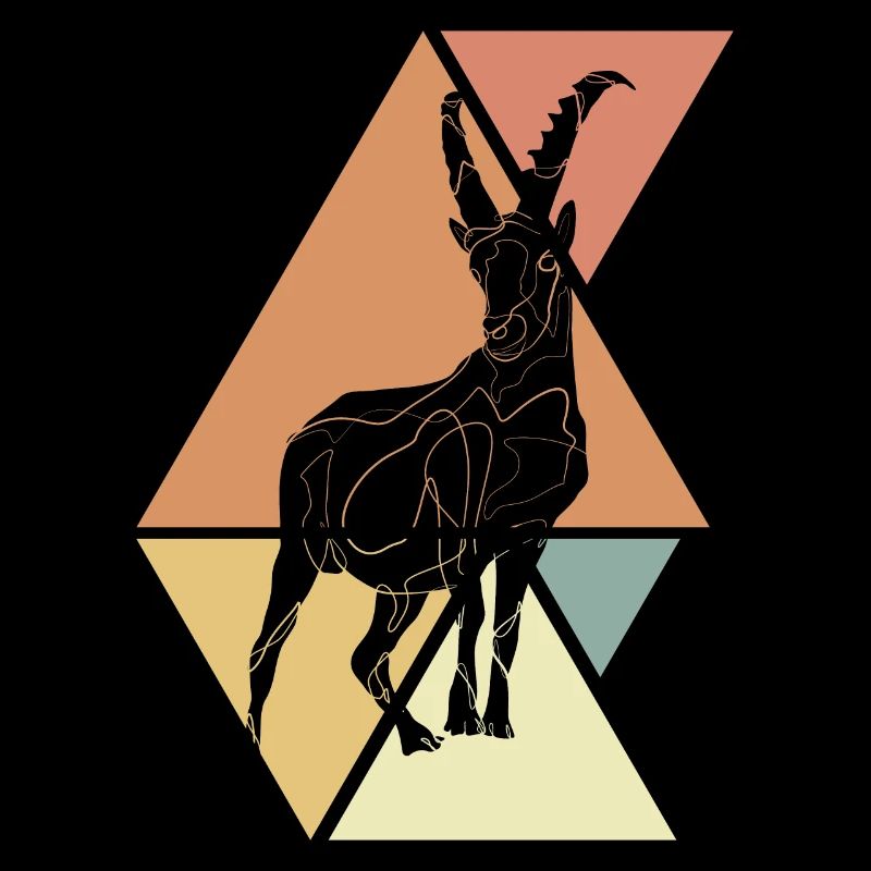 Steinbock Tier