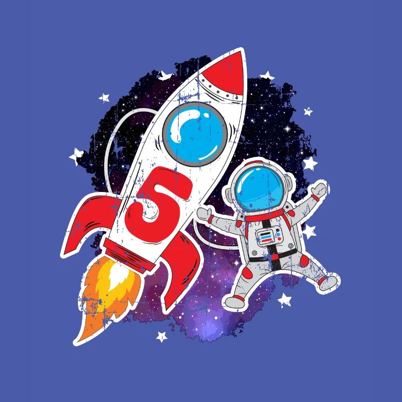 Rocket 5th Birthday Space Astronaut