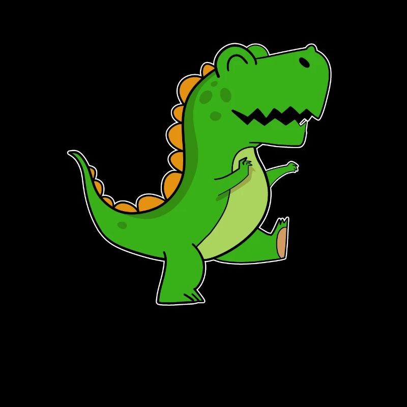 T-Rex Dinosaurier Kinder Tshirt