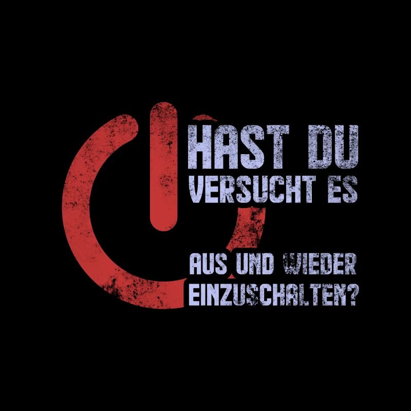 Aus Und Einschalten Informatiker Nerd